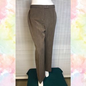 Light Brown Bootcut Button Front Pants 12P
